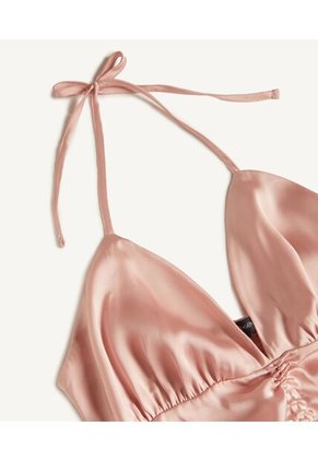 Blusa Para Mujer Manga Sisa Color Rosa Marca Seven Seven #28123727