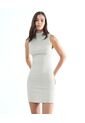 Vestido Para Mujer Manga Sisa Color Beige Marca Seven Seven #28171310 de Seven Seven