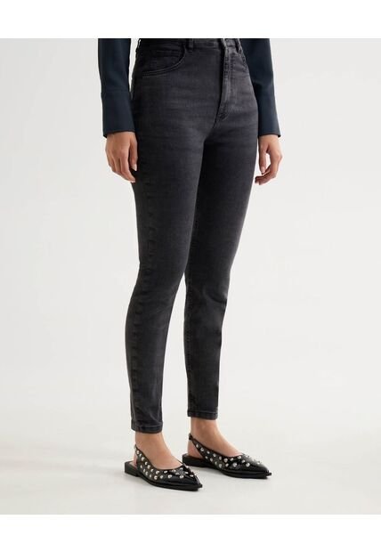 Jean Para Mujer Skinny Color Negro Marca Seven Seven #28160925