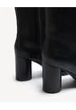 Botines Tacón Negro  Para Mujer Negro Seven Seven de Seven Seven