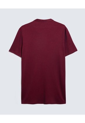 Polo Cuello Mao Con Cierre  Para Hombre Rojo Seven Seven