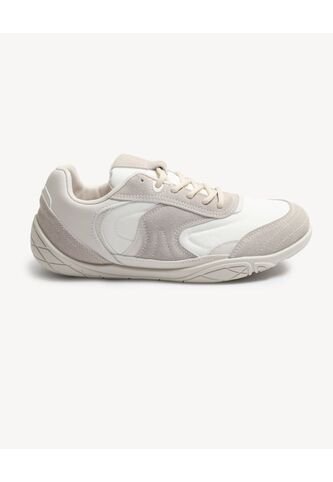 Tenis Retro Multitono  Para Mujer Blanco Seven Seven Seven Seven
