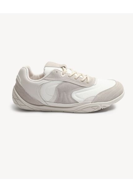 Tenis Retro Multitono  Para Mujer Blanco Seven Seven
