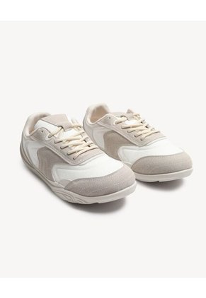 Tenis Retro Multitono Para Mujer Blanco Seven Seven