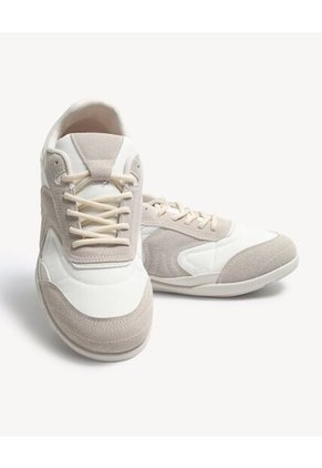Tenis Retro Multitono Para Mujer Blanco Seven Seven