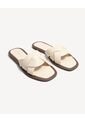 Sandalias Cruzadas  Para Mujer Camel Seven Seven de Seven Seven