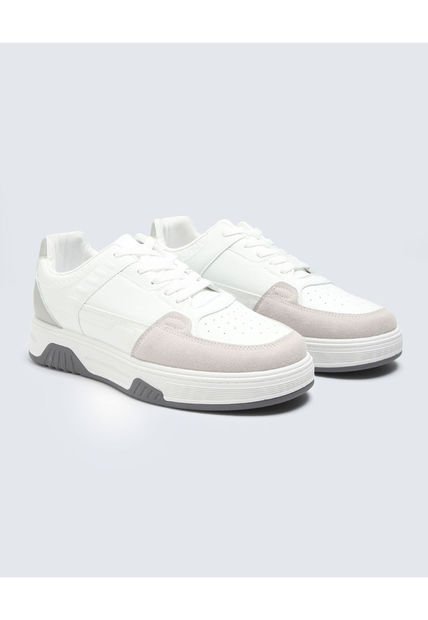 Tenis Para Hombre Casual Color Blanco Marca Seven Seven #45720098