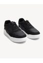 Tenis Monocromáticos De Suela Alta  Para Hombre Negro Seven Seven de Seven Seven