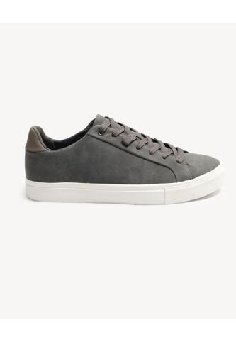 Tenis Básicos  Para Hombre Gris Seven Seven Seven Seven