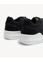 Tenis Monocromáticos De Suela Alta  Para Hombre Negro Seven Seven de Seven Seven