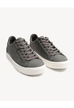 Tenis Básicos Para Hombre Gris Seven Seven