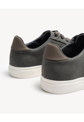 Tenis Básicos Para Hombre Gris Seven Seven