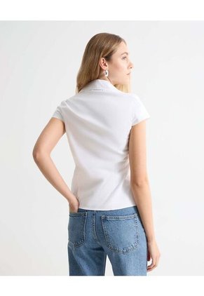 Blusa Para Mujer Manga Corta Color Crudo Marca Seven Seven #28124082