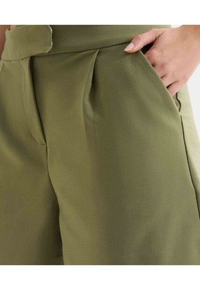Short Para Mujer  Color Verde Oliva Marca Seven Seven #28191045