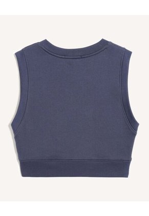 Camiseta Sin Mangas Con Cuello En V  Para Mujer Azul Seven Seven