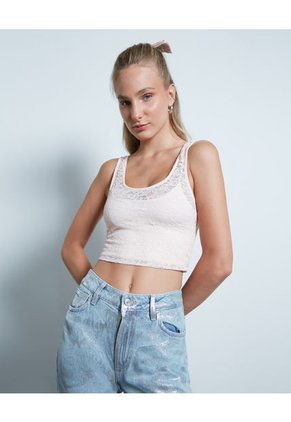 Camiseta Para Mujer Manga Sisa Color Rosa Marca Seven Seven #28095727