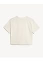 Camiseta Para Mujer Manga Corta Cuello Redondo Color Hueso Marca Seven Seven #28096570 de Seven Seven