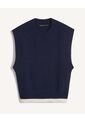 Chaleco Para Mujer Punto Color Azul Marca Seven Seven #28250145 de Seven Seven