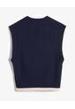 Chaleco Para Mujer Punto Color Azul Marca Seven Seven #28250145 de Seven Seven
