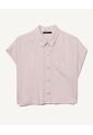 Blusa Camisera A Rayas  Para Mujer Rosado Seven Seven de Seven Seven