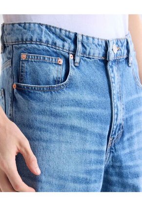 Jean Loose Tono Medio  Para Hombre Azul Seven Seven