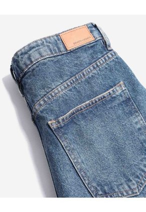 Short Para Mujer Multiusos Plano Color Azul Marca Seven Seven #28191104