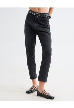 Jean Para Mujer Mom Color Negro Marca Seven Seven #28160899
