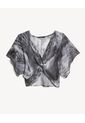Blusa Para Mujer Manga Sisa Color Gris Marca Seven Seven #28124086 de Seven Seven