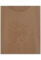 Camiseta Con Bordado  Para Hombre Camel Seven Seven de Seven Seven