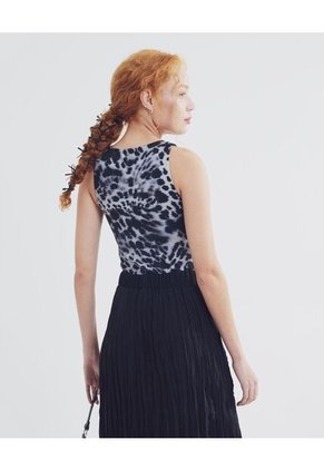 Camiseta Para Mujer Manga Sisa Color Negro Marca Seven Seven #28095893