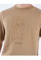 Camiseta Con Bordado  Para Hombre Camel Seven Seven de Seven Seven
