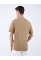 Camiseta Con Bordado  Para Hombre Camel Seven Seven de Seven Seven
