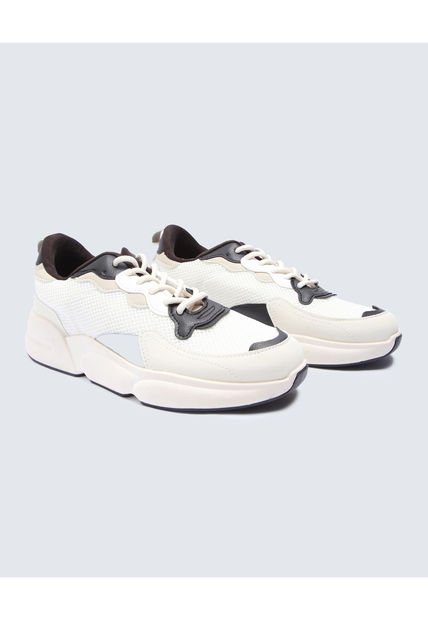 Tenis Para Hombre  Color Beige Marca Seven Seven #45720089