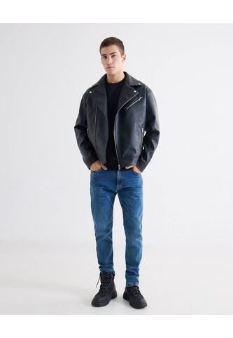 Jean Slim Tono Oscuro  Para Hombre Azul Seven Seven Seven Seven