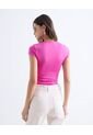 Body Cuello Redondo Licrado  Para Mujer Rosa Seven Seven de Seven Seven