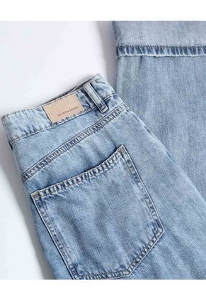 Jean  Para Mujer Straight Color Azul Marca Seven Seven #28160996