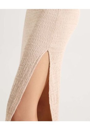 Vestido Para Mujer M/Sisa Largo Color Beige Marca Seven Seven #28171386