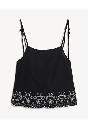 Blusa Para Mujer Manga Sisa Color Negro Marca Seven Seven #28124148