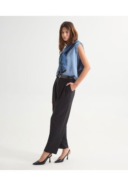 Pantalon Para Mujer  Color Negro Marca Seven Seven #28071835