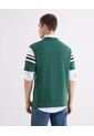 Camiseta Regular Con Bloque En Mangas  Para Hombre Verde Seven Seven de Seven Seven