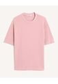 Camiseta  Para Hombre Manga Corta Cuello Redondo Color Rosa Marca Seven Seven #45092831 de Seven Seven