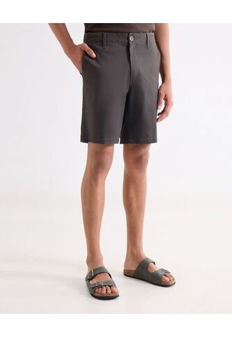 Short Chino Básico  Para Hombre Gris Seven Seven Seven Seven