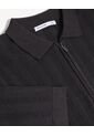 Polo Para Hombre Cuello Tejido Sin Bolsillo Color Gris Marca Seven Seven #45110901 de Seven Seven
