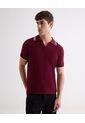 Polo Tejido Fit Regular  Para Hombre Vino Seven Seven de Seven Seven