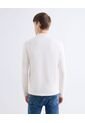 Polo En Tricot  Para Hombre Marfil Seven Seven de Seven Seven