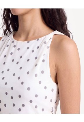 Camiseta Manga Sisa  Para Mujer Crudo Seven Seven