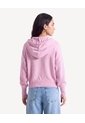 Saco Hoodie Con Zipper  Para Mujer Rosado Seven Seven de Seven Seven