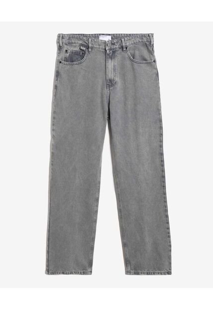 Jean Loose Tono Gris  Para Hombre Gris Seven Seven