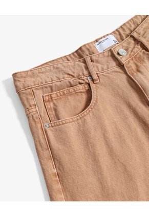 Jean Loose Lavado  Para Hombre Camel Seven Seven
