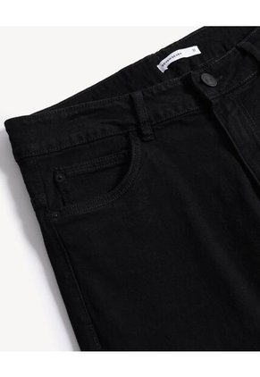 Jean Slim Tono Negro  Para Hombre Negro Seven Seven
